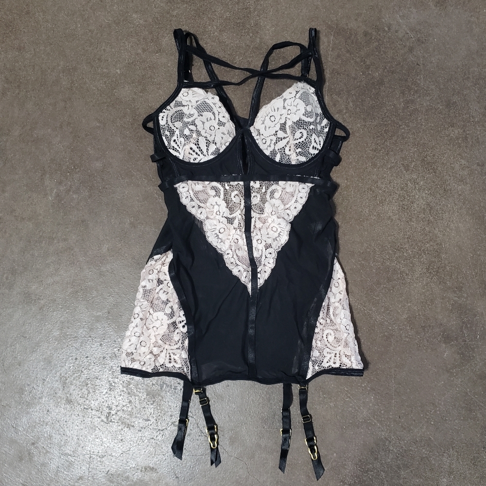 Black Nude | ICOLLECTION | Strappy Chemise